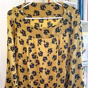 Matta Long Sleeve Boatneck Blouse